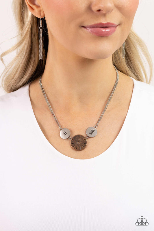 Shine Your Light - Silver Necklace