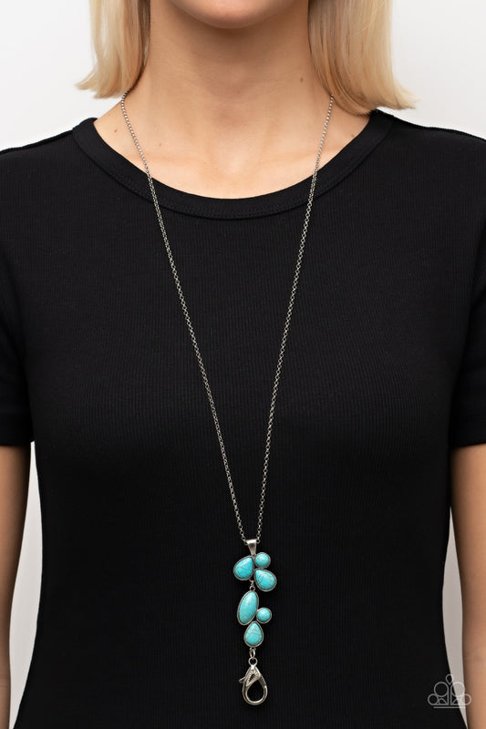 Wild Bunch Flair - Blue Necklace