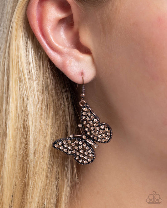 Aerial Audience - Copper Earring