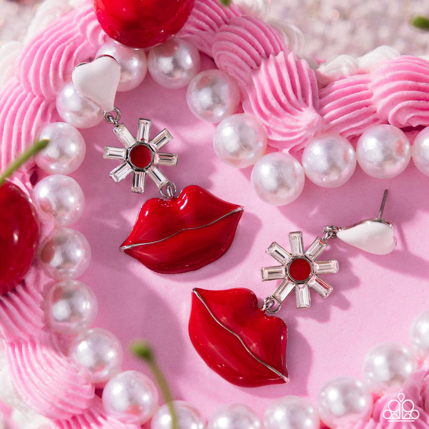 Let Me Kiss You - Red Earring
