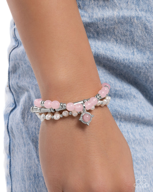 Testing the Waters - Pink Bracelet