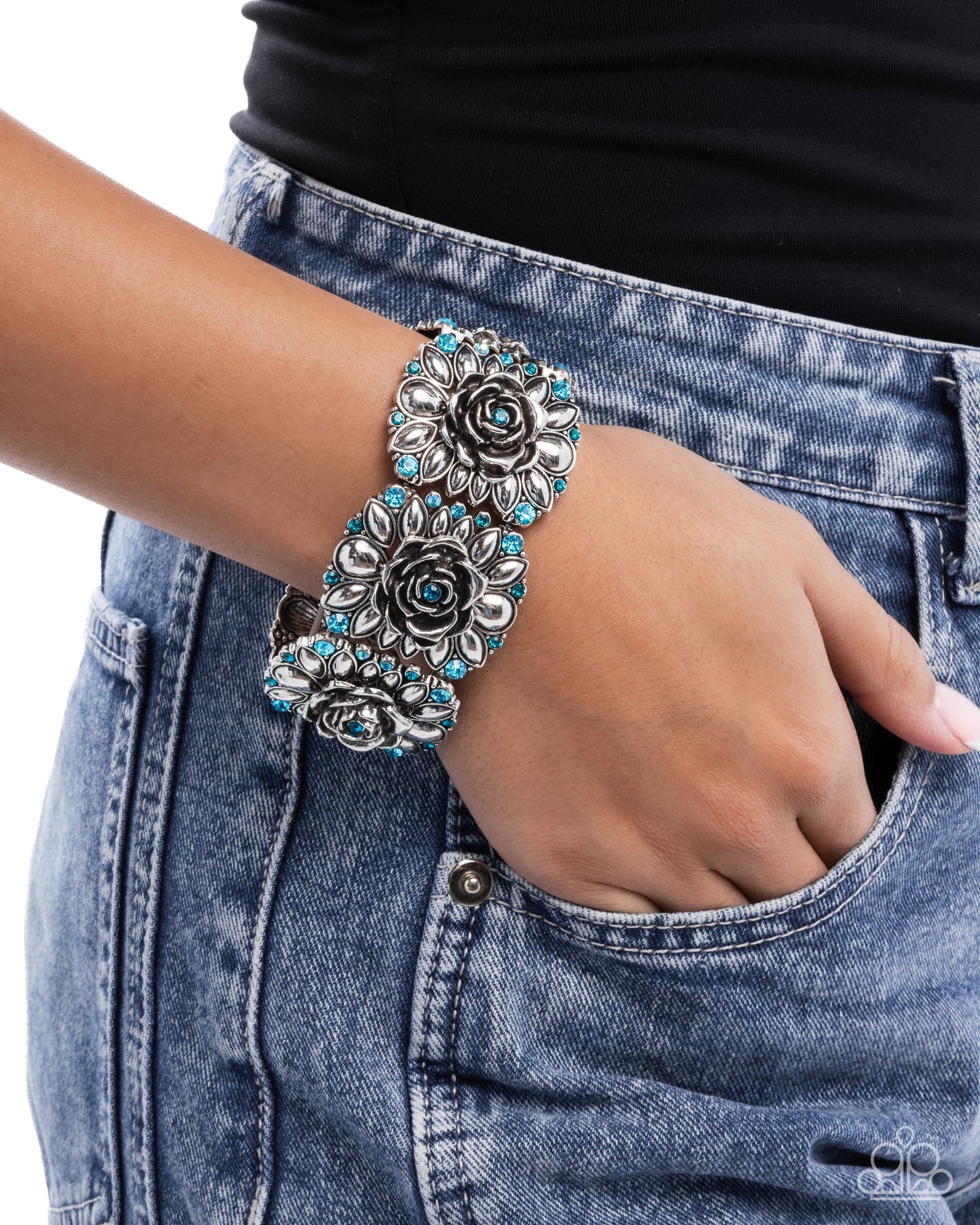Blooming Balance - Blue Bracelet