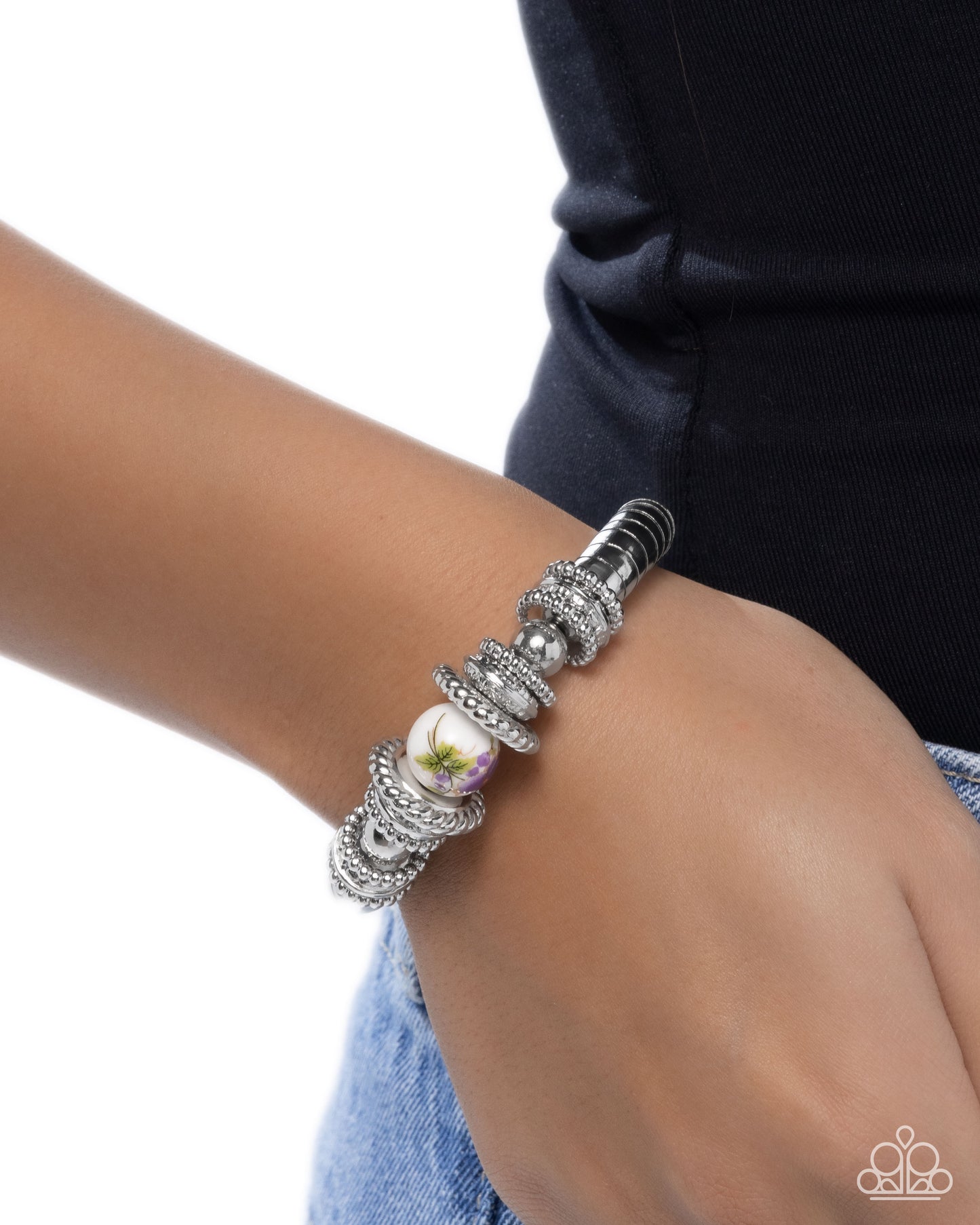 Ceramic Combo - Purple Bracelet