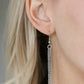 Totally Worth The TASSEL - Silver Necklace
