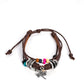 Fly High, Dragonfly - Brown Bracelet