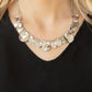 GLISTEN Closely - Silver Necklace