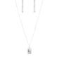 Faith Over Fear - Silver Necklace