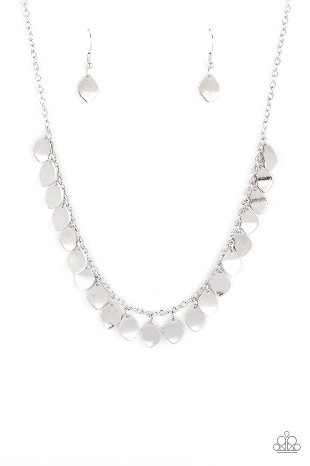 Dainty DISCovery - Silver  Necklace