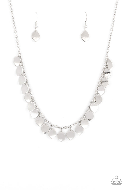 Dainty DISCovery - Silver  Necklace