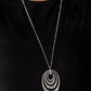 Renegade Ripples - Silver Necklace