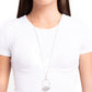 Monumental Obelisk - Silver Necklace