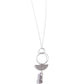 Monumental Obelisk - Silver Necklace