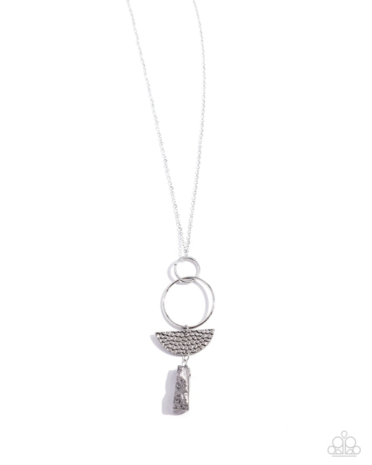 Monumental Obelisk - Silver Necklace