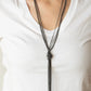 KNOT All There - Black Necklace