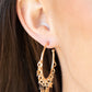 Happy Independence Day - Gold Earring