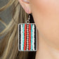Beadwork Wonder - Red Earring