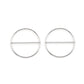 Dynamic Diameter - Silver Earring