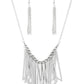 Industrial Jungle - Silver Necklace
