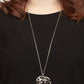 Shattered Sunset - Silver Necklace