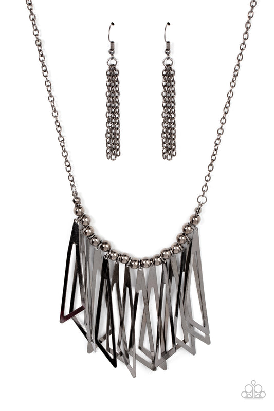 Industrial Jungle - Black Necklace