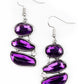 Gem Galaxy - Purple Earring