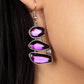 Gem Galaxy - Purple Earring