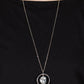 Hands-Down Dazzling - Silver Necklace