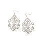 Festive Foliage - Silver Earring