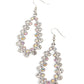 Its About to GLOW Down - White Earring