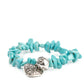 Love You to Pieces - Blue Bracelet