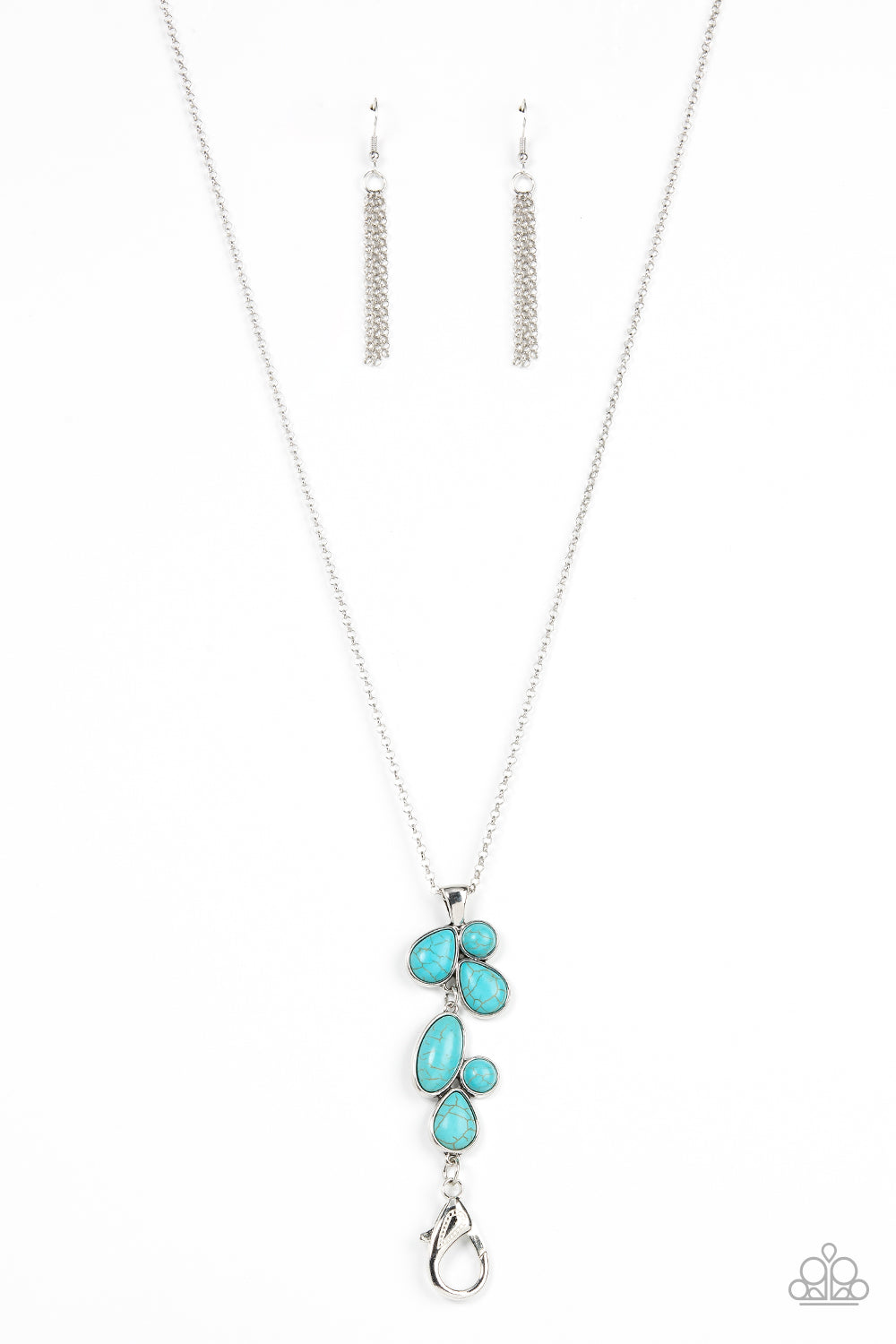 Wild Bunch Flair - Blue Necklace