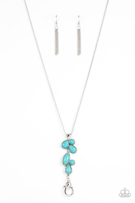 Wild Bunch Flair - Blue Necklace