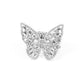 Bright-Eyed Butterfly - White