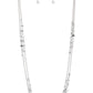 Petitely Prismatic - Silver Necklace