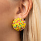Kaleidoscope Sky - Yellow Earring