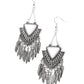 Shady Oasis - White Earring