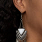 Shady Oasis - White Earring