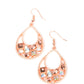 Regal Recreation - Copper Earring