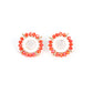 Nautical Notion - Orange earrings