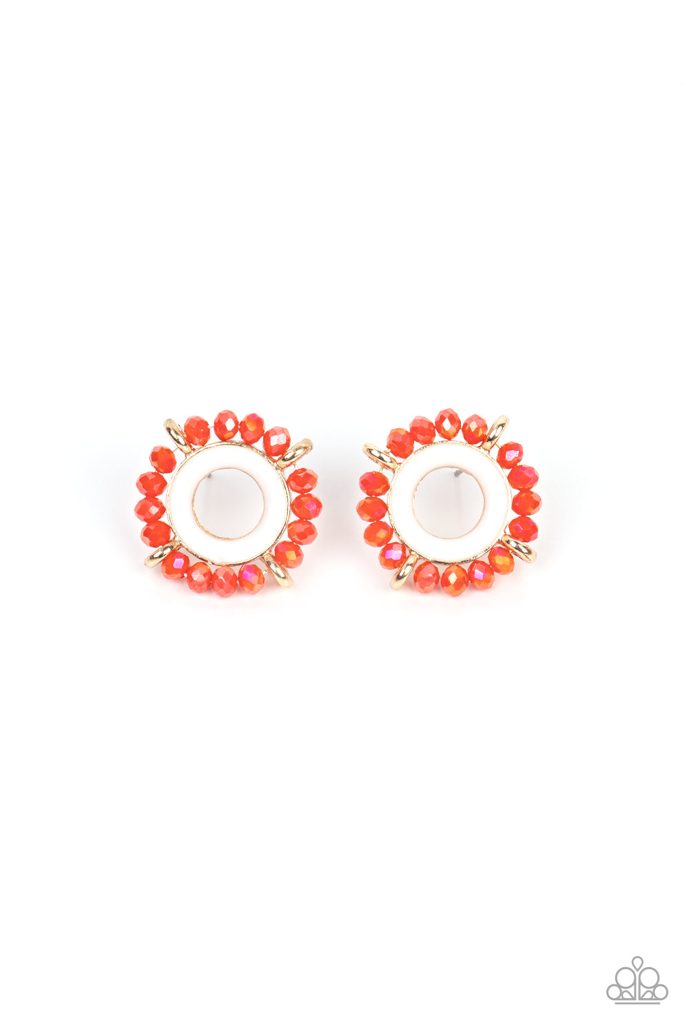 Nautical Notion - Orange earrings