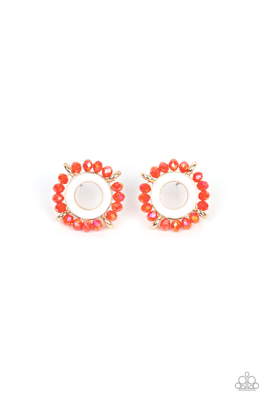 Nautical Notion - Orange earrings