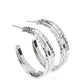 CONTOUR de Force - Silver Earring