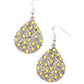 Botanical Berries - Yellow Earring