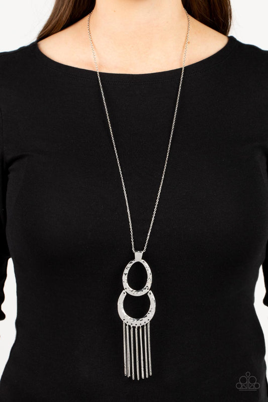 Reeling in Relics - Silver Necklace