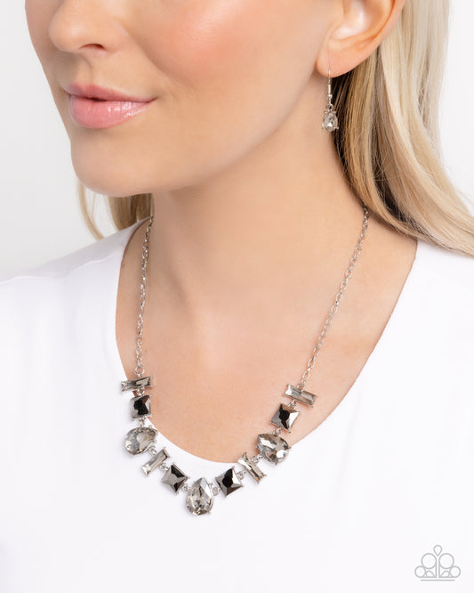 Interstellar Ice - Silver Necklace