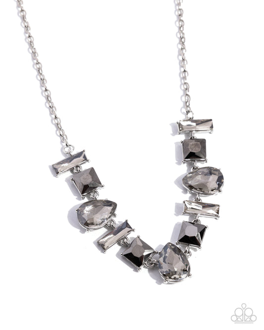 Interstellar Ice - Silver Necklace