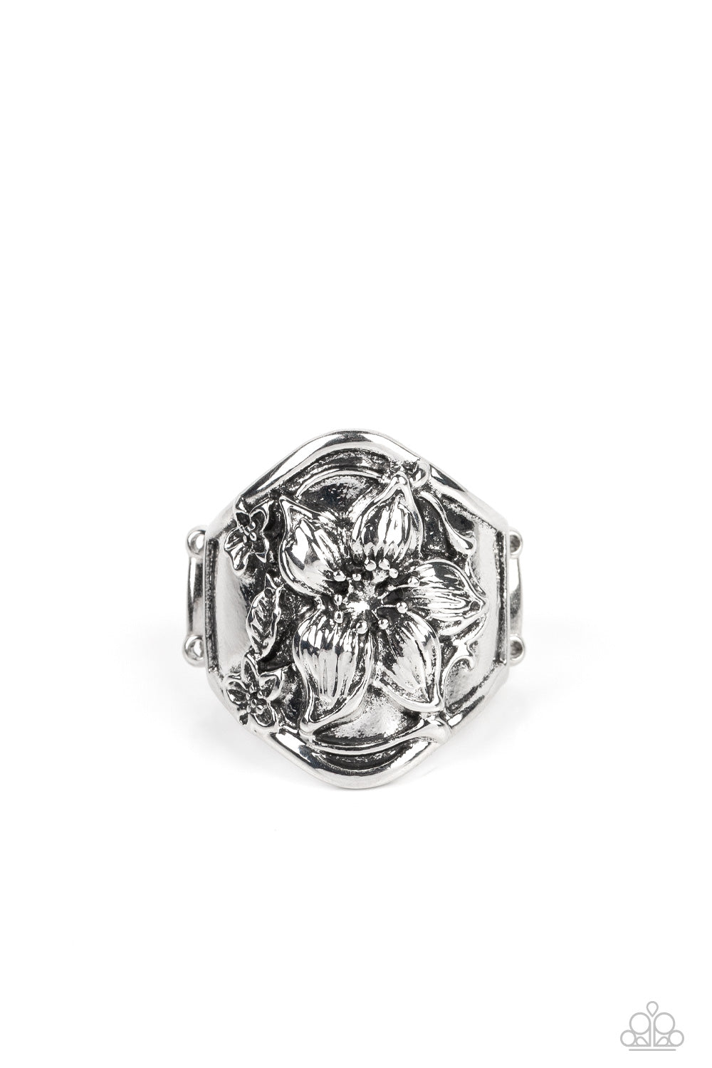 Hibiscus Harbor - Silver Ring
