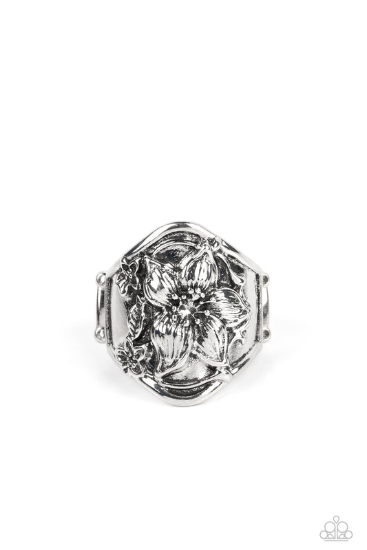Hibiscus Harbor - Silver Ring