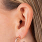 Wandering Wreaths - Copper Earring