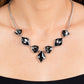 Glittering Geometrics - Silver Necklace
